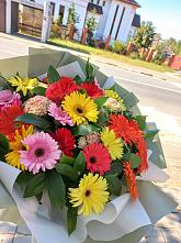 Букет цветов из:  Герберы #REPLACE_PRED# Уфе