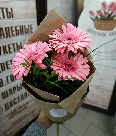 Букет цветов из: Герберы в Уфе
