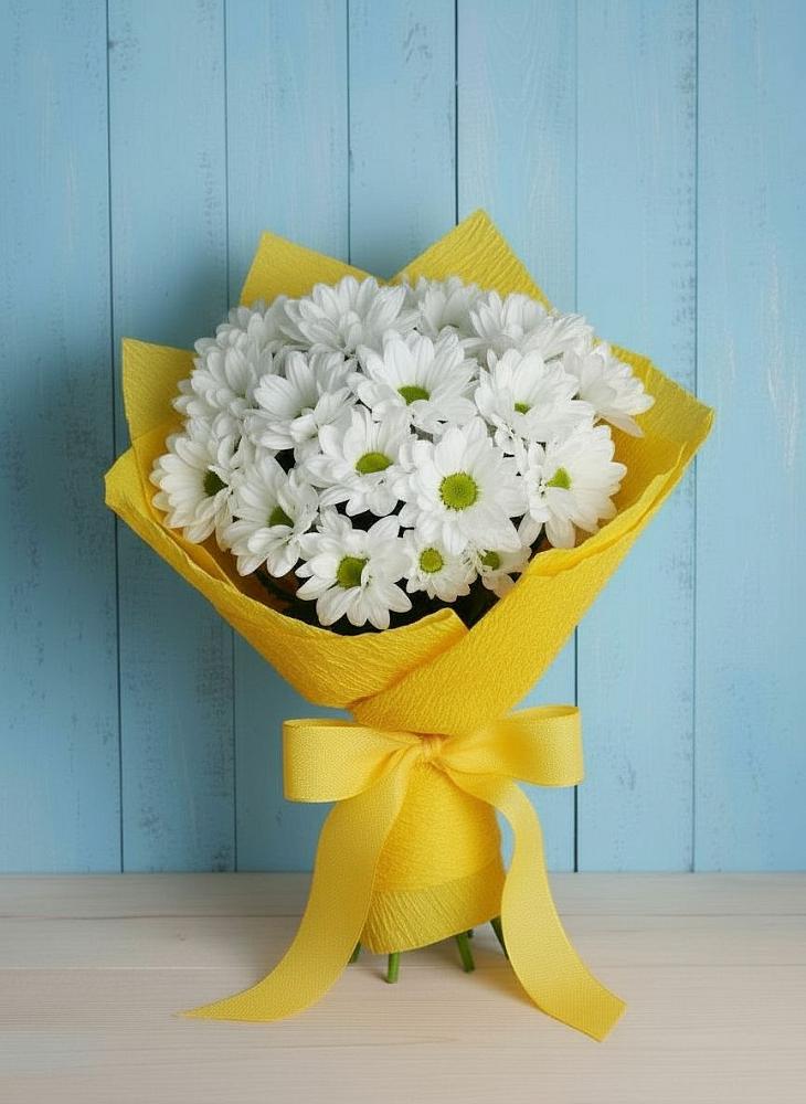 Букет цветов из: Хризантемы в Уфе